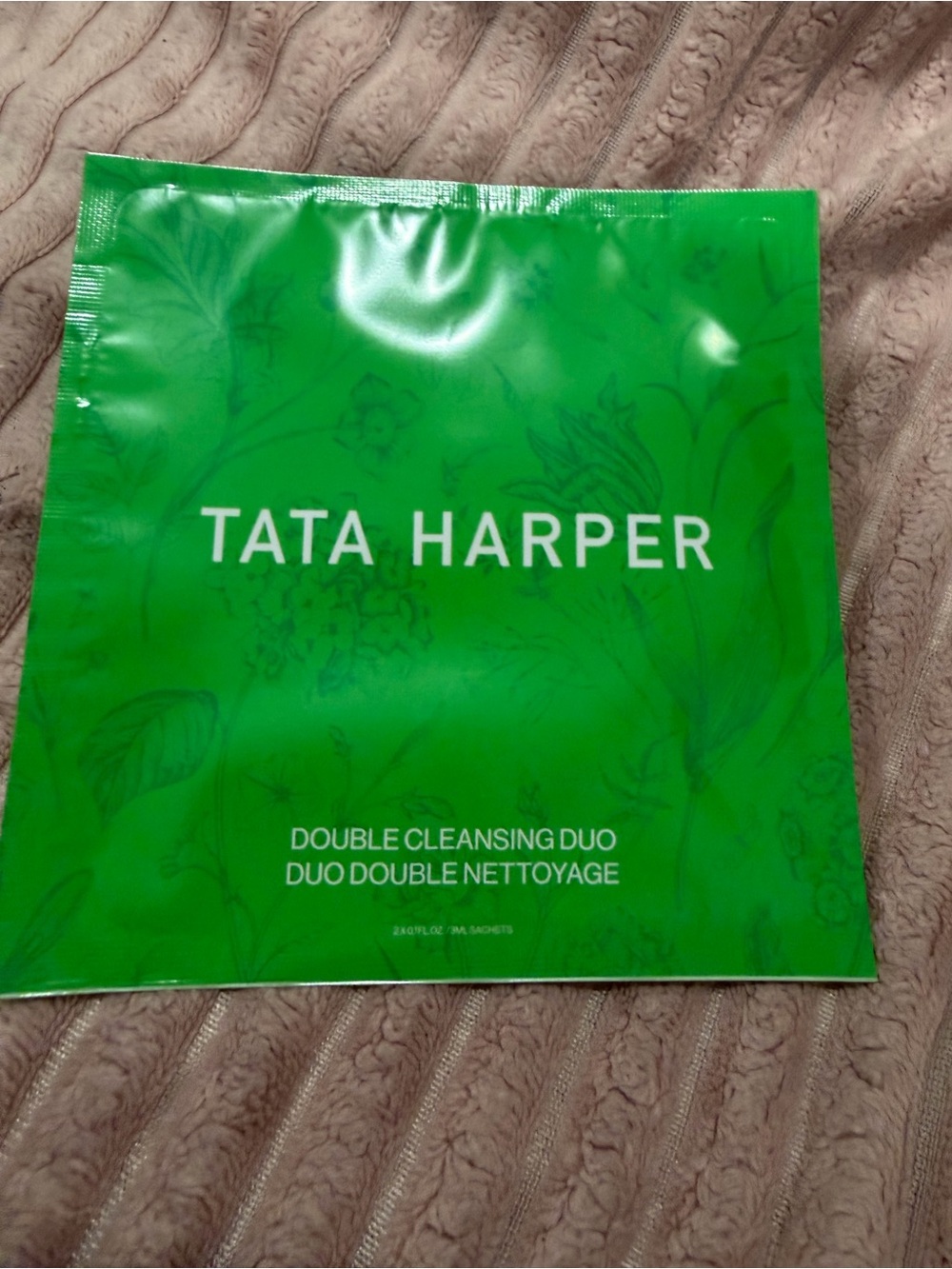 Macy's Green Duo Sachet